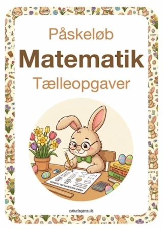 Illustration til undervisningsforløbet om Matematik Påskeløb